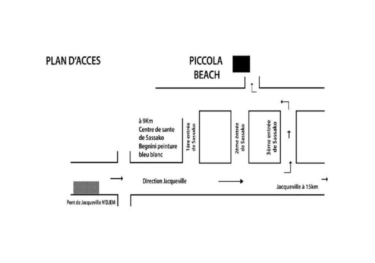 Piccola Beach Sassako Begniny Luaran gambar